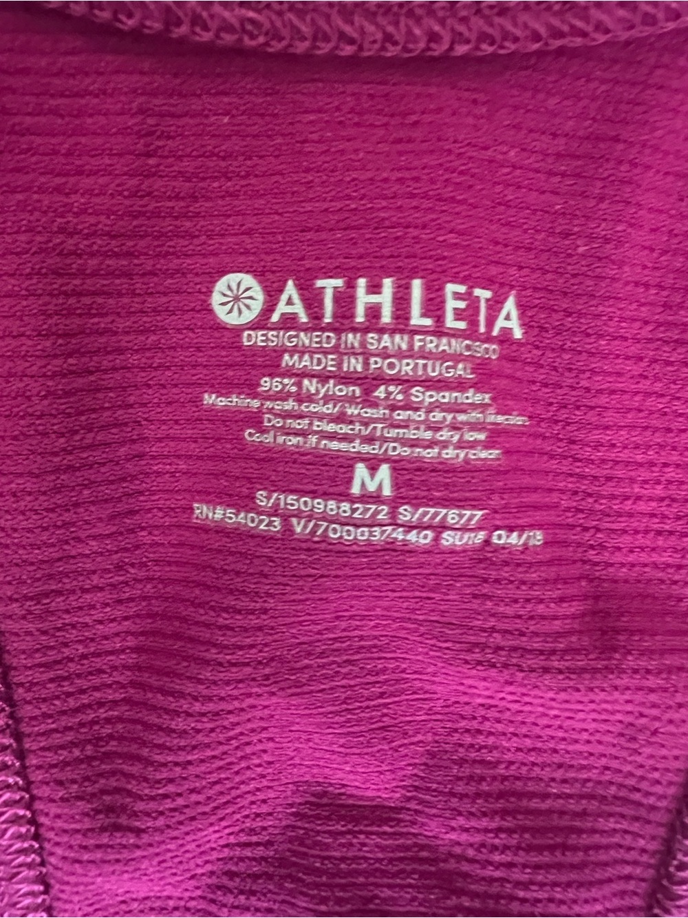 Athleta Magenta Racerback Tank Top - Picture 9 of 14